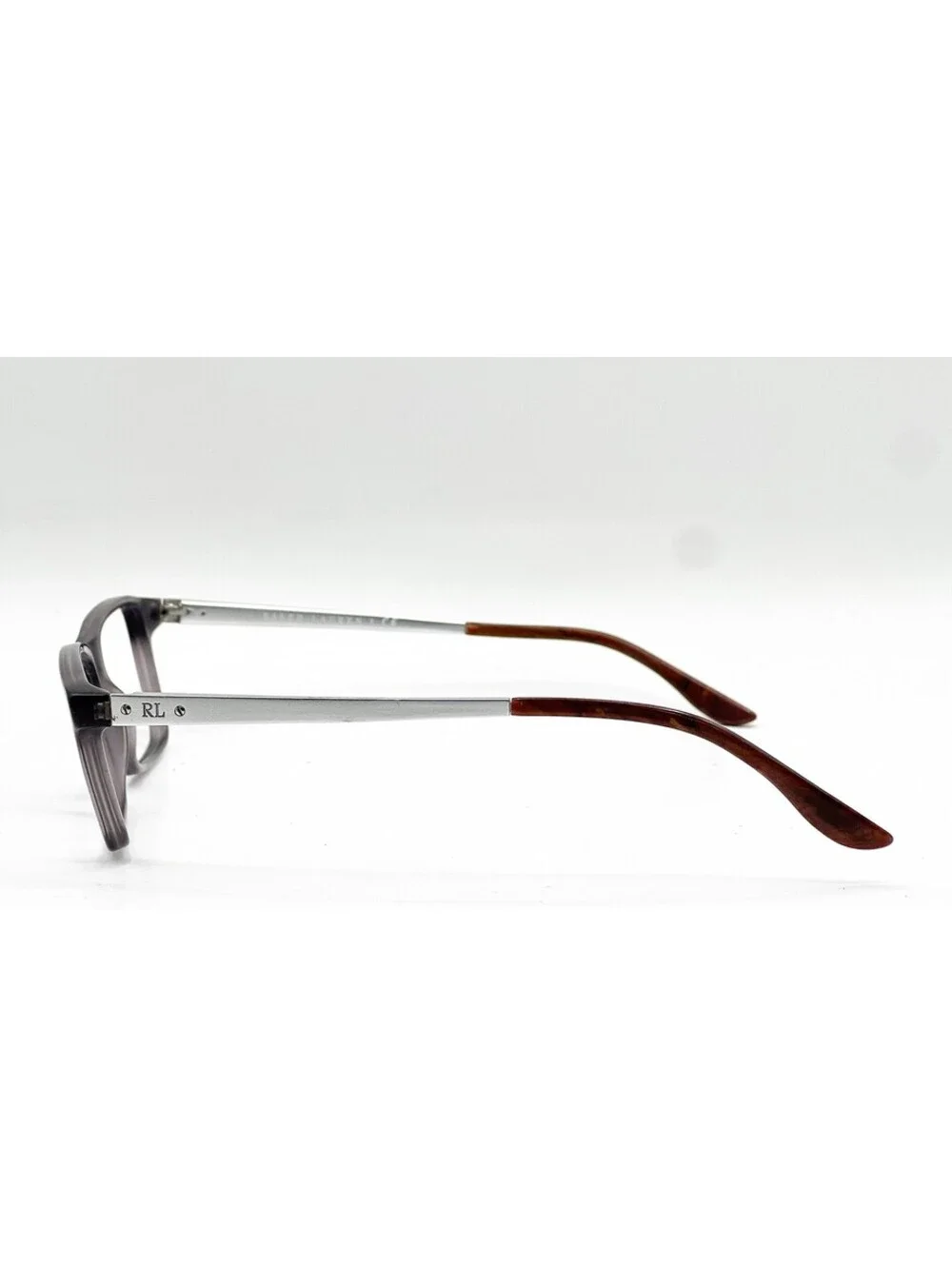 Ralph Lauren RL 6128 5510 Matte Grey Rectangle Eyeglass Frames 53-16-145